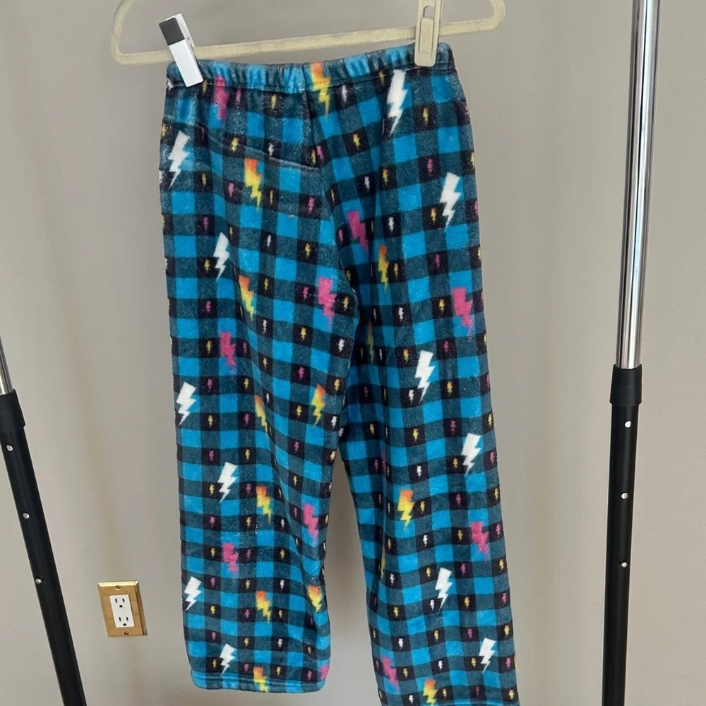 Girls Fleece Pants Sz M/8-10